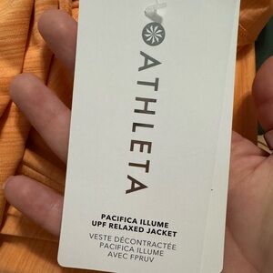 Athleta Pacifica Illume Tangerine Jacket